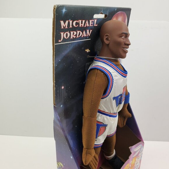 Space Jam Michael Jordan Plush Doll Figure Vintage 1996 Play-by-Play 90s NIP - Picture 9 of 11